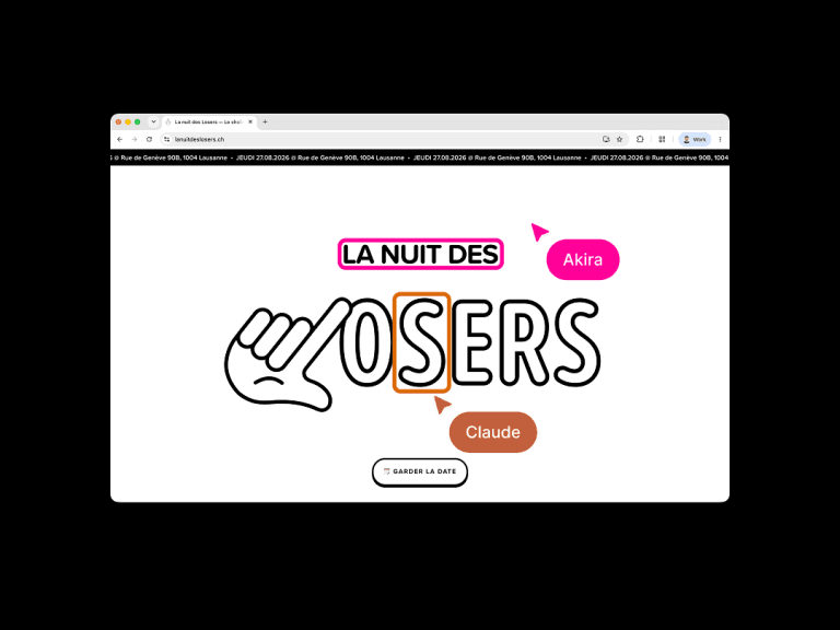 Making of : “La nuit des Losers”